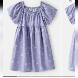 OshKosh B'gosh Blue Floral Kids Dress